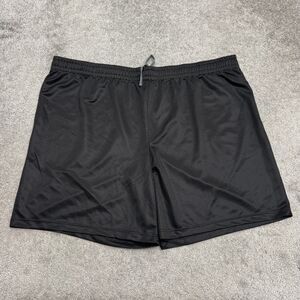 Athletic Works Basketball Training Shorts Mens 3XL Black Activewear Jersey Gym